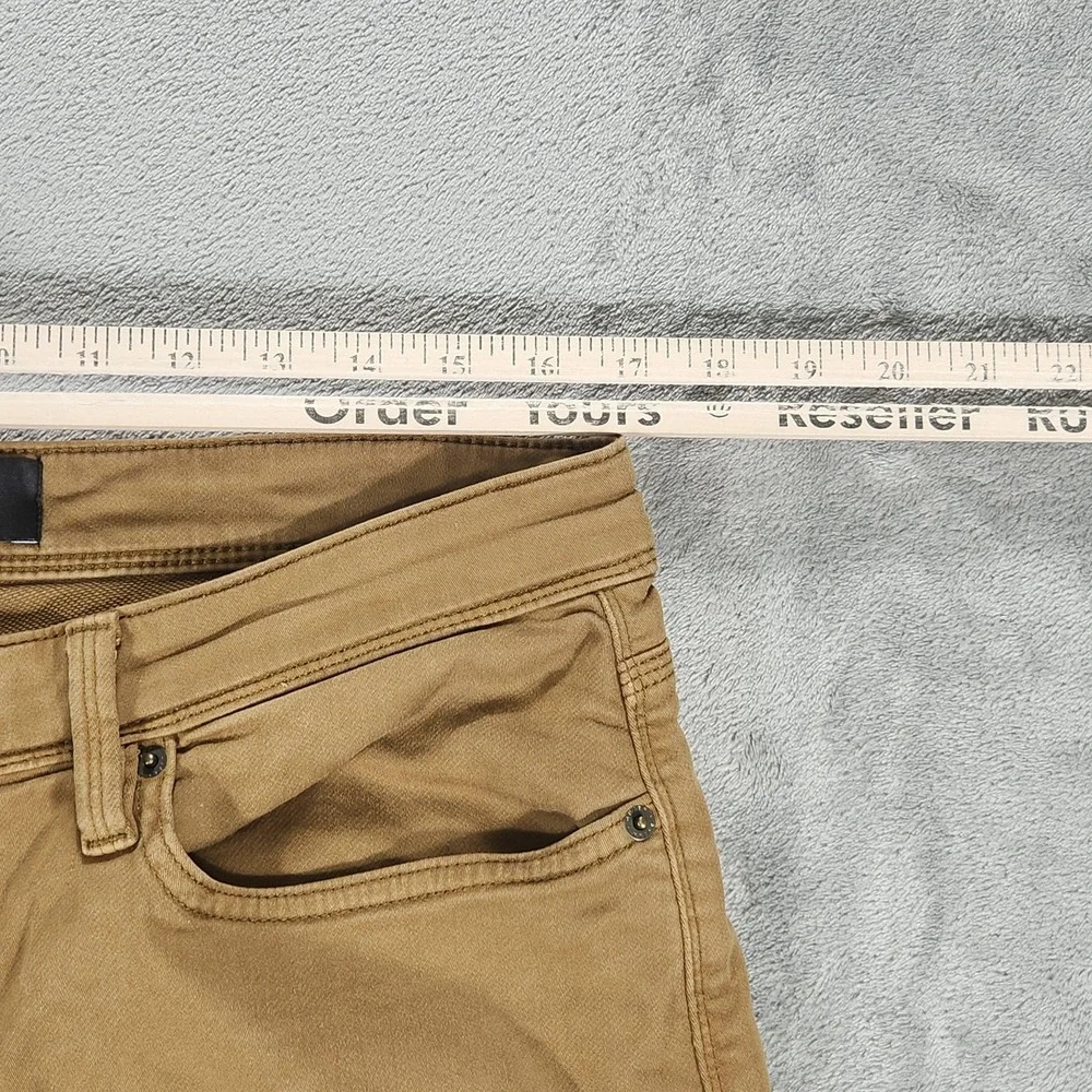 DU/ER‎ Jeans Mens 34x30 Beige N2X Relaxed Taper Stretch 5 Pocket Pants Casual